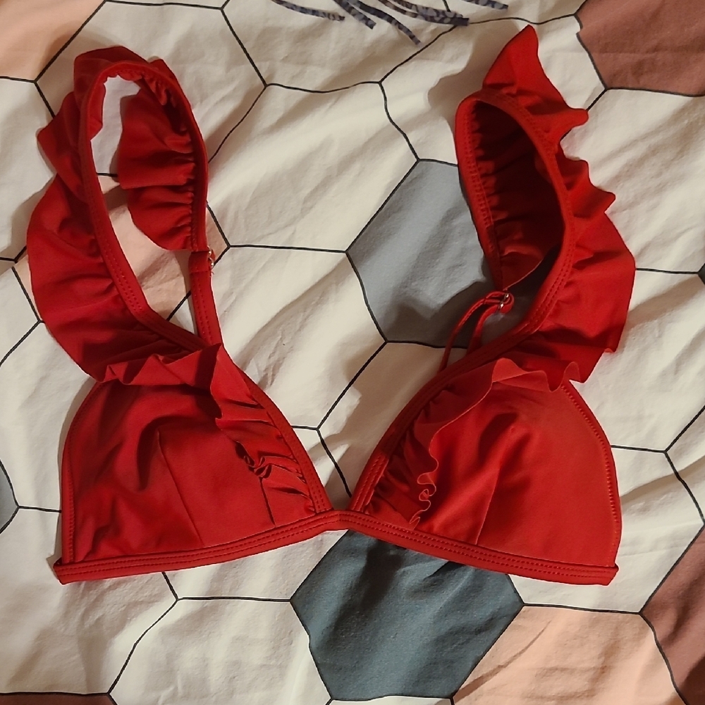 Urban Outfitters Red Bikini Top